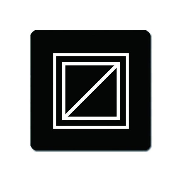 ƖR[X^[ 䍕n Ae 11cm x 11cm KC11-0194W