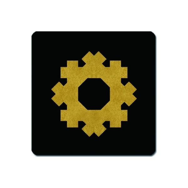 ƖR[X^[ 䍕n Ԍ`䓛 11cm x 11cm KC11-0292