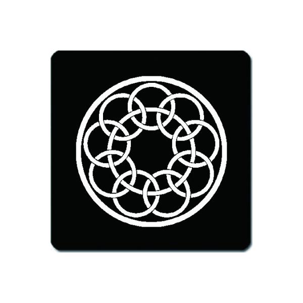 ƖR[X^[ 䍕n ւɏ\j 11cm x 11cm KC11-1759W