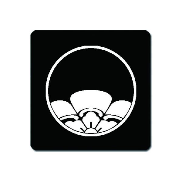 ƖR[X^[ 䍕n ւɔ`؉Z 11cm x 11cm KC11-1775W