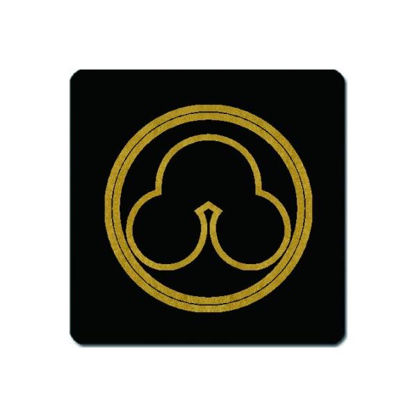 ƖR[X^[ 䍕n AۂɏBl 11cm x 11cm KC11-2128