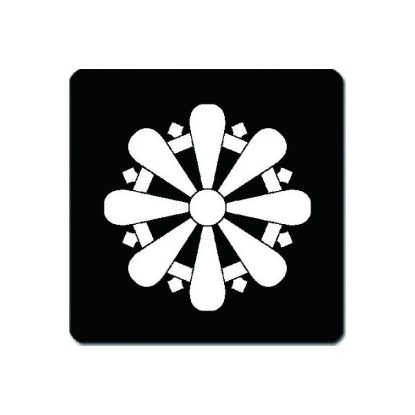 ƖR[X^[ 䍕n M`֕ 11cm x 11cm KC11-2661W