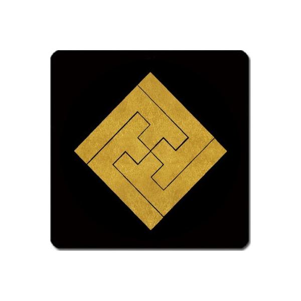 ƖR[X^[ 䍕n pĎш` 11cm x 11cm KC11-3784