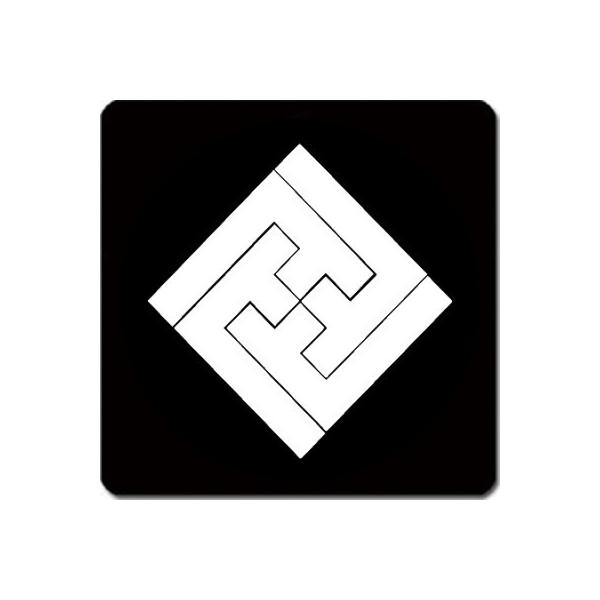 ƖR[X^[ 䍕n pĎш` 11cm x 11cm KC11-3784W