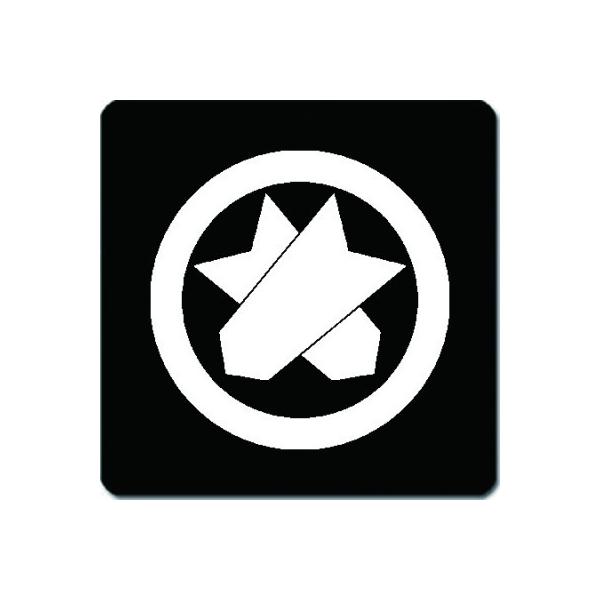 �Ɩ�}�E�X�p�b�h ���䍕�n �ۂɈႢ� 15cm x 15cm KM15-0407W