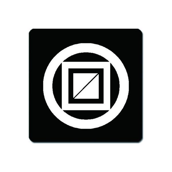 Ɩ}bg 䍕n ۂɓde 11cm x 11cm KN11-0719W