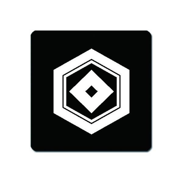 Ɩ}bg 䍕n TbɓB 11cm x 11cm KN11-0888W