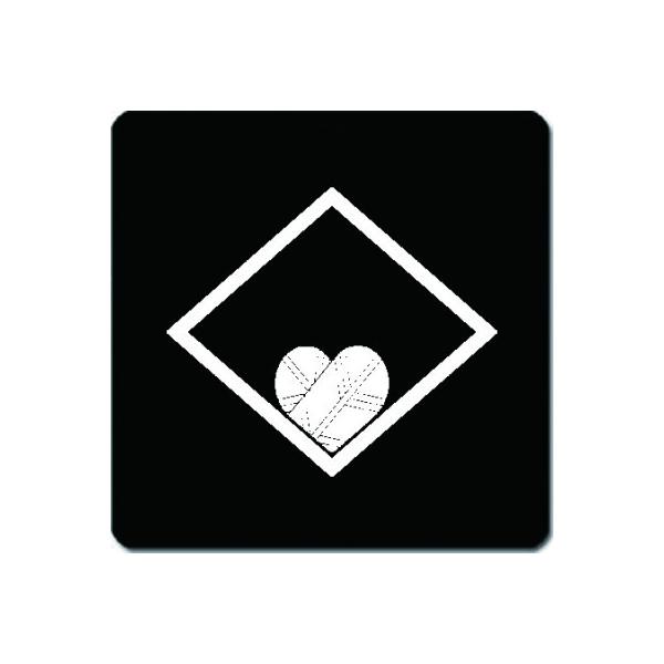 Ɩ}bg 䍕n Hɔ`Ⴂ̉H 11cm x 11cm KN11-1720W