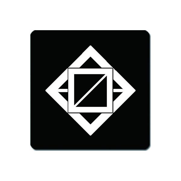 Ɩ}bg 䍕n d˞e 11cm x 11cm KN11-1876W