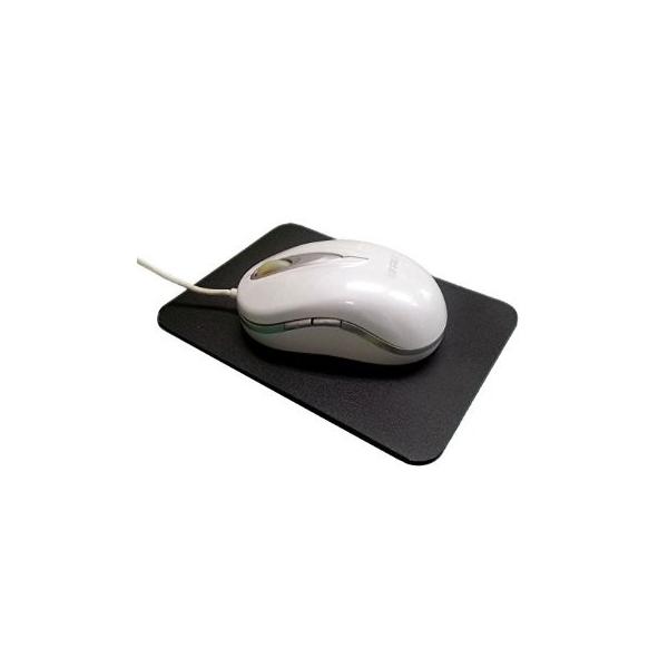 マウスパッド オリジナルすべすべマウスパッド　極小タイプ　140 × 100 mm　厚み2mm　黒　裏面スポンジ微細な凹凸加工を施すことで、スムーズなマウス操作が可能になりました。 表面に、PVCを貼ることにより、マウスの滑りを快適にしまし...