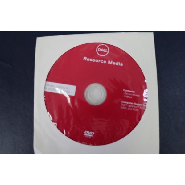 DELL Resource MediaContents: Device drivers / UtilitiesComputer Supported: Dell Optiplex - 3050、5050、7050DVD-ROM*未開封です。