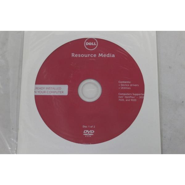 <ゆうパケット対応商品、代引き不可>DELL Resource Media 2枚組Contents: Device drivers / UtilitiesComputer Supported: Dell Optiplex - 3...