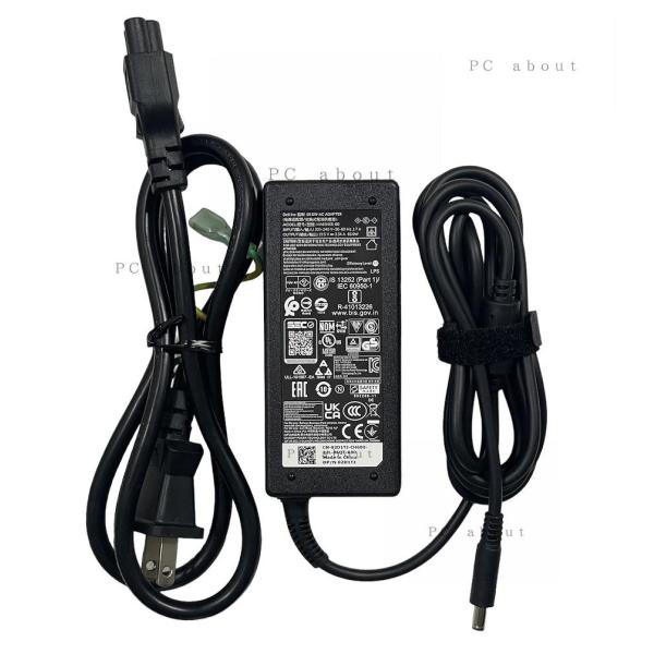 Dell Vostro 14 5000 5481 5401 5468 5402 5490 5471 5459 19.5V-3.34A 4.5mm×3.0mm 純正65W ACアダプタ■型番■LA65NS2-01/PA-12 Family (...