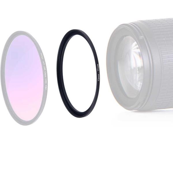 �y���������zCanon Nikon sony Pentax �Ή� �X�e�b�v�A�b�v�����Y�t�B���^�[�A�_�v�^�[�����O-9�Z�b�g ���a���قȂ郌���Y�𑕒��ł��܂� ���i�摜1