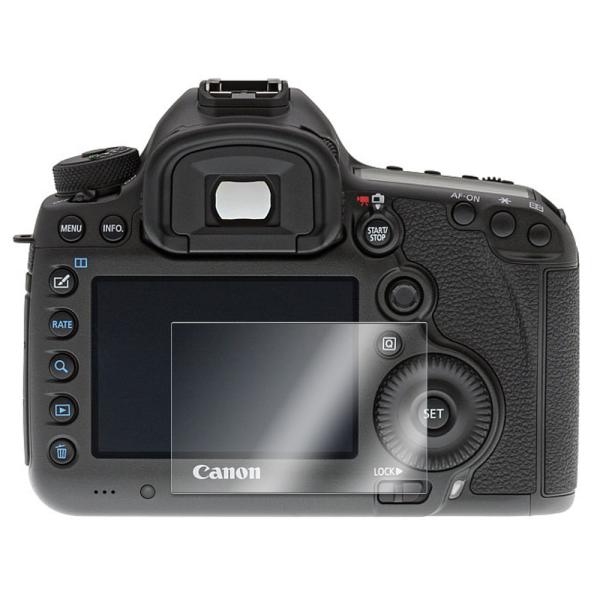 CANON EOS 5Ds R / EOS 5Ds / EOS-1D X / EOS-1D X Mark II / EOS 5D Mark III  用に設計されています。フィルム自体のシリコン自己吸着層により、位置を合わせて上から軽く置く...