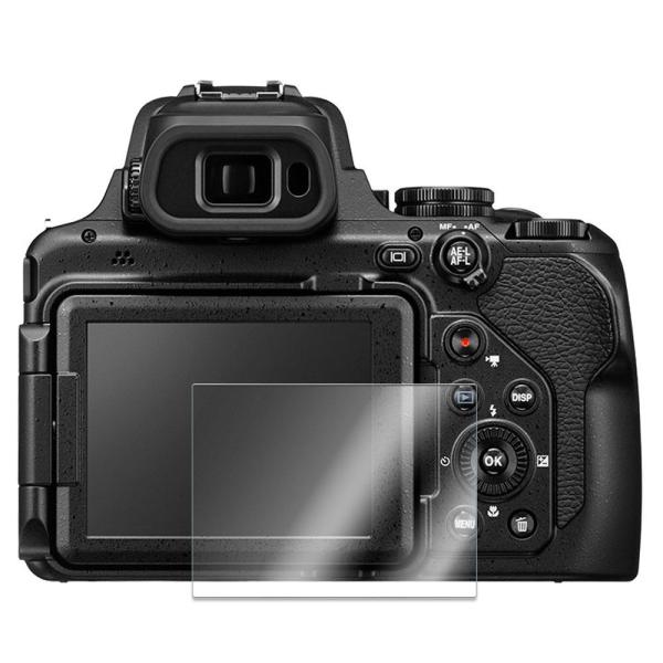 ニコン Nikon COOLPIX P1000  液晶保護フィルム ガラスフィルム 硬度9H 強化ガラス キズ防止 耐衝撃 全面保護  厚さ0.26 極薄タイプ 高感度タッチ