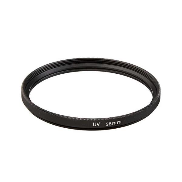 カメラレンズUVフィルター 直径58mmカメラレンズ用【材質】高品質ガラス材質を採用し、高い光透過率があります。【用途】紫外線をろ過して写真の鮮明度を高めます。【保護作用】傷やほこりからレンズを保護し、油汚れを防ぎます。【パッケージ】 UV...
