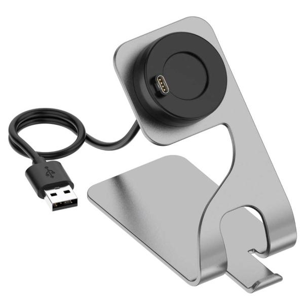 【送料無料】ガーミン用 充電ケーブルスタンド付き Garmin Fenix8/7/6/5/Vivoactive6/5/4/Venu3/sq2/ForeAthlete55/Forerunner970/570/165/265/965/Insti...