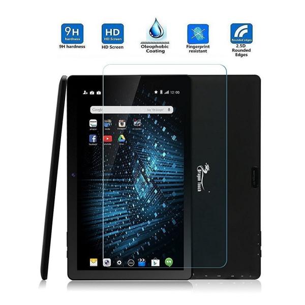 �h���S�� �^�b�` �K���X �t�B���� Dragon Touch X10 10.6 �����K���X �t���ی�t�B���� �ώw�� ������ 9H 0.3mm 2.5D ���E���h�G�b�W���H