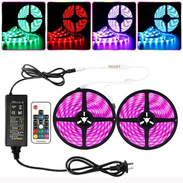 LEDe[vCg 5M 2Zbg / C~l[V / 5M ×2 / 300LED  / e[v^ / ʔ /  RGB  / RŃJ[I\