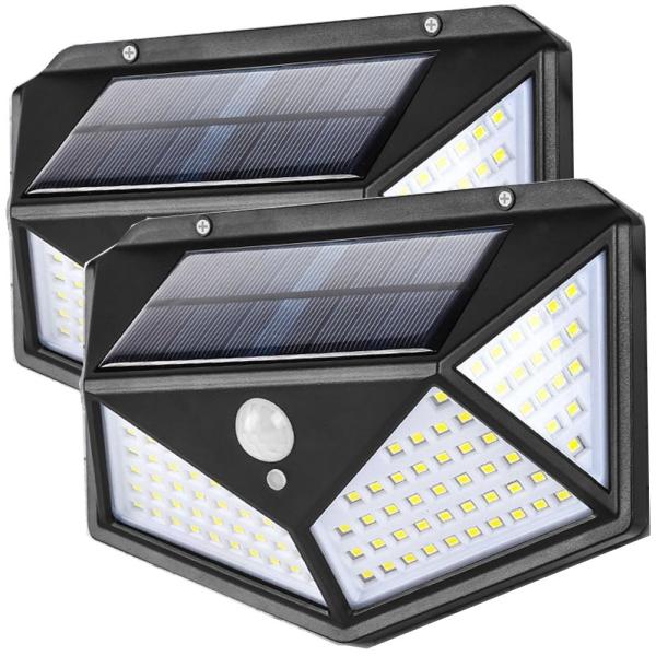 電気代0円！！太陽光発電で自動的に明かりを灯してくれる便利なライトです。センサーライト 2個セットセンサー感知距離：約3~5mセンサー角度：120°光の色：青白色（目に優しい）LEDライト:100個防水等級：IP65LEDパワー：Lowモー...