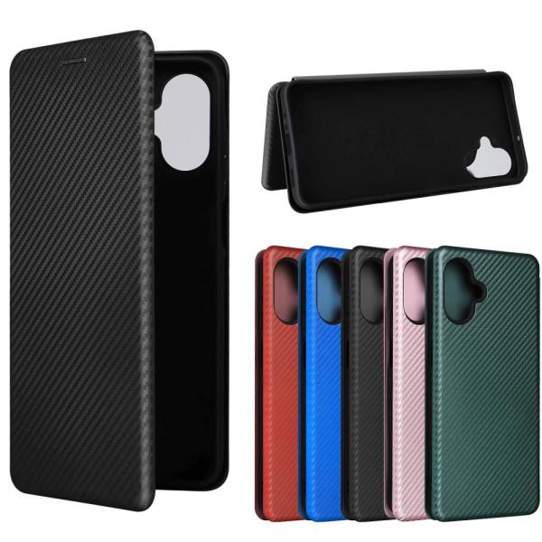 Galaxy A25 5G SC-53F SCG33 SM-A253JPN Galaxy A25E ケース カバー 手帳型 薄型 カーボンデザイン 炭素繊維カバー TPU マグネット式 カード収納 ギャラクシー