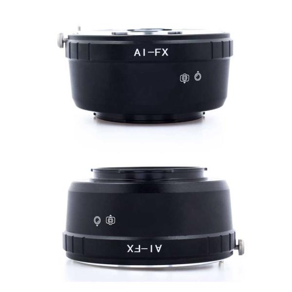 AI-FX ニコン Fマウントレンズ →フジ Xマウント変換 アダプター
