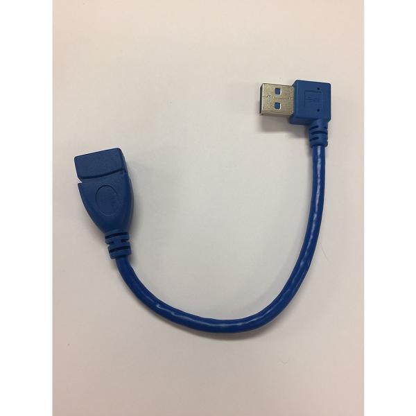 USB 3.0 L^ P[u15cm USB 3.0 ϊP[u 90° ^CvAIX- ^CvAX  5Gbps̃f[^] 