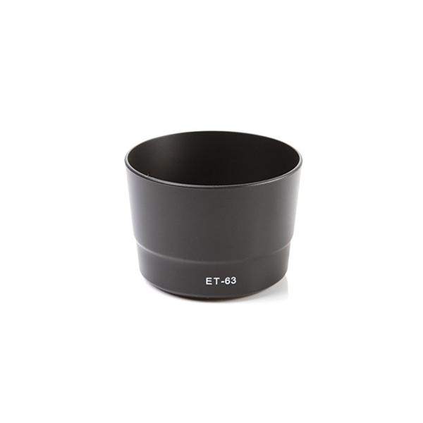 Canon レンズフード 互換品　ET-63 L-HOODET63　対応レンズ：EF-S55-250ｍｍ F4-5.6 IS STM