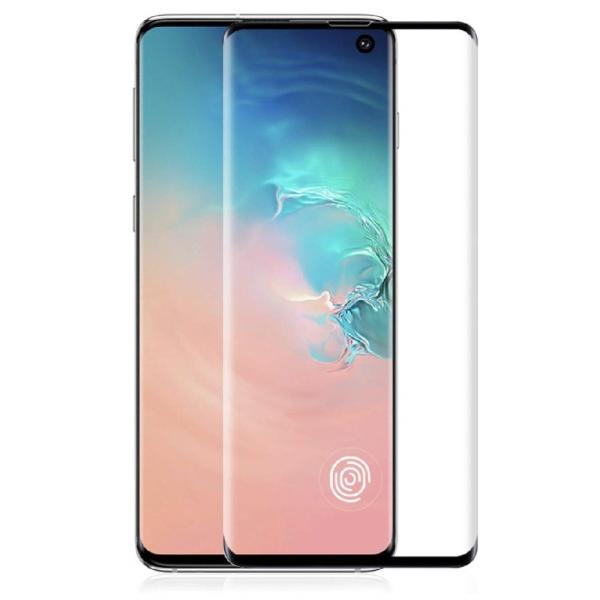 MNV[ S10 vX KX Galaxy S10+ / S10 KXtB 3D 9H Uh~ ߗ  ώw SʉtیtB