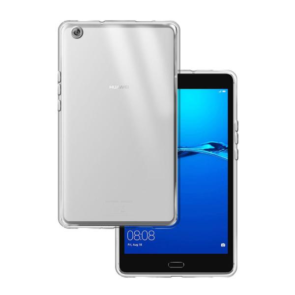 SoftBank MediaPad M3 Lite s / HUAWEI MediaPad M3 Lite 8.0�P�[�X �N���A ������ TPU�f�� �ی�J�o�[ CPN-L09 ��p �w�ʃP�[�X ���y�� �ɔ������h�~