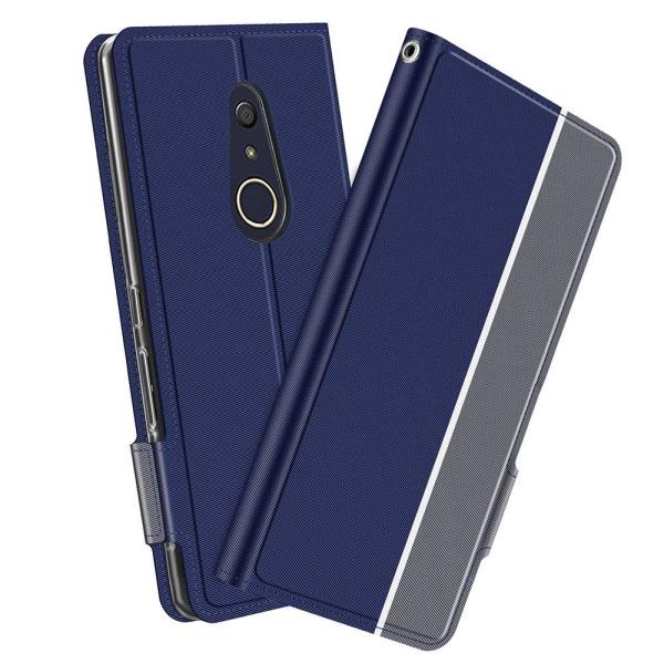 アローズビー4 プラス F-41B スマホケース 手帳型ケース カバー ツートンカラー arrows Be4 Plus F-41B ストラップ マグネット 定期入れ ポケット シンプル
