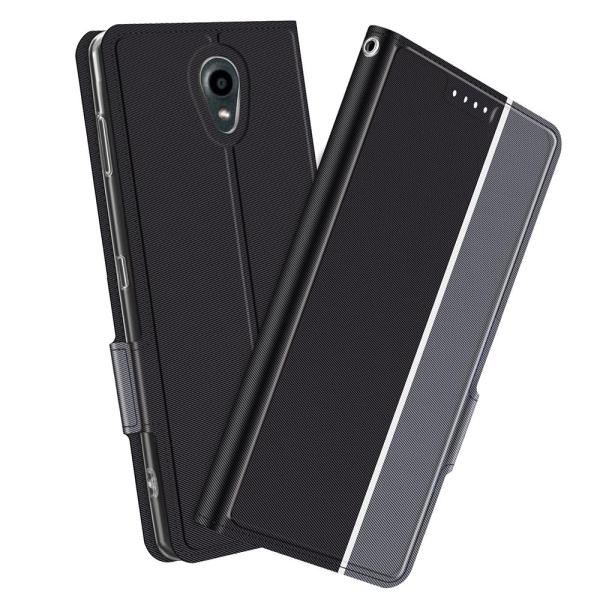 ディグノ BX 901KC 手帳型ケース カバー ツートンカラー ストラップ付き マグネット SoftBank DIGNO BX 901KC 定期入れ ポケット シンプル 京セラ