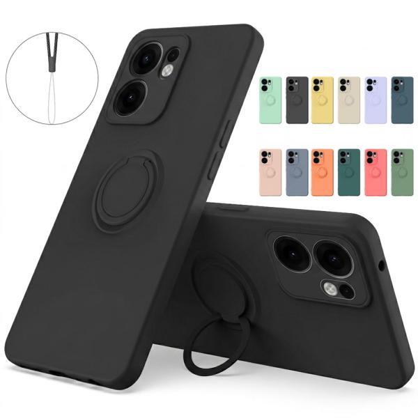 OPPO Reno13 A ケース 360°回転 リング TPU保護ケース カバー ケースリング 耐衝撃 スタンド機能付き 360度回転 オッポ リノ 13A