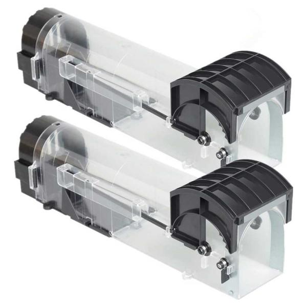 商品名：ネズミ捕獲器（透明/ブラック）材質：ABSプラスチックサイズ：長さ32cmｘ幅8.5cmｘ高さ7.5cm、重さ0.2kg捕獲対象：身長20cｍ以下のネズミです。