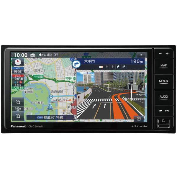 R*m様 社外品 パラソニック ストラーダ パナソニック ストラーダ CN-RE06WD 7V型(インチ)カーナビ