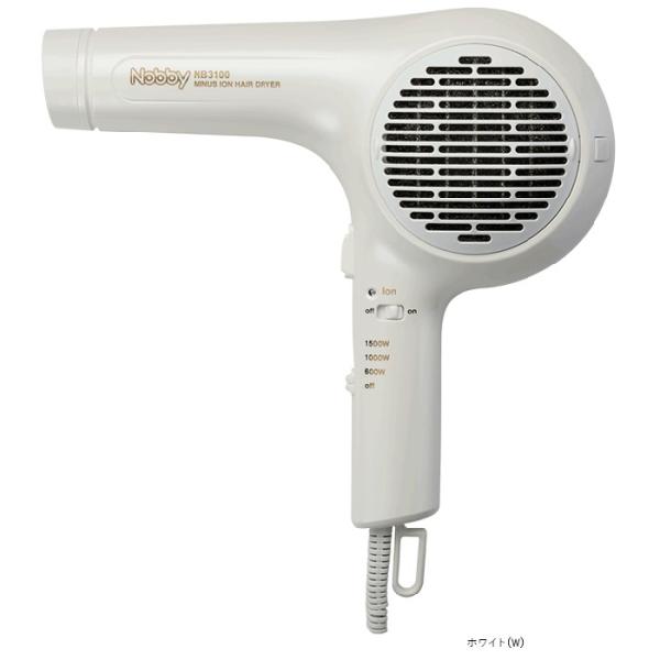 テスコム マイナスイオンヘアードライヤー ノビー NB3100-W
