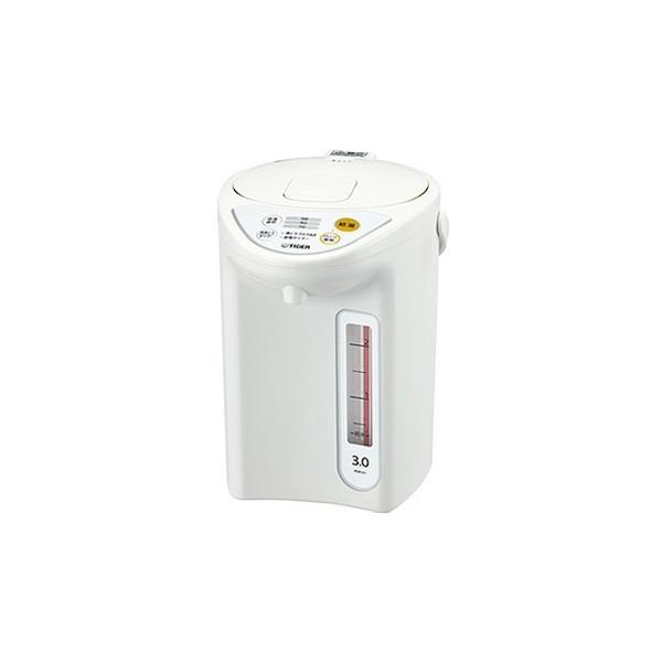TIGER タイガー マイコン電動ポット 3L PDR-G301-W ホワイト　送料無料・即納