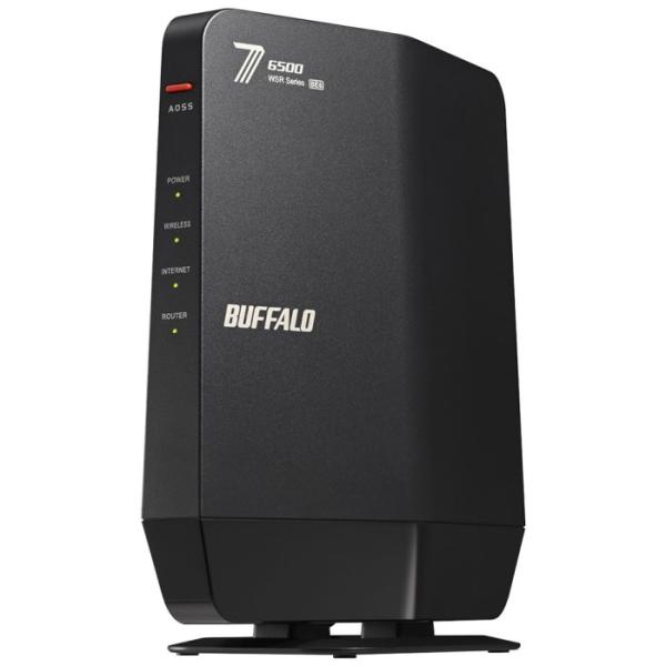 BUFFALO（バッファロー） 無線LANルーター AirStation WSR6500BE6P-BK