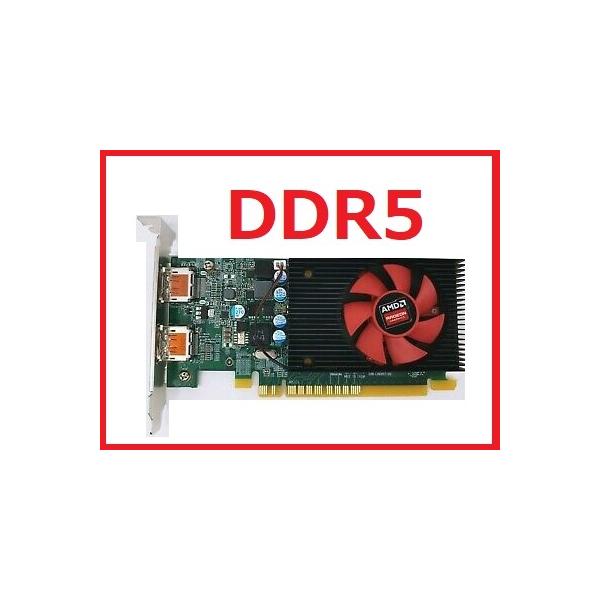 グラフィックカード AMD Radeon R5 430 DDR5 2GB ロープロファイル Displayport PCI Express x8 グラフィック グラボ 安い 1161A t-