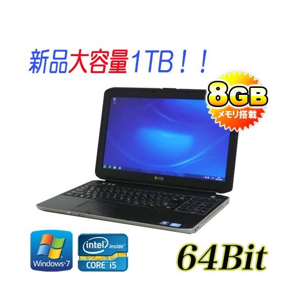 ノ トパソコン 買い取り Core I5 33m Dell E5530 15 6型液晶 大容量hdd1tb Hdmi Windows7pro 無線lan Na 068 3 64bit Dvdマルチ メモリ8gb