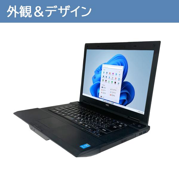 NEC m[gp\R VKV[Y3Core i7/8GB/SSD256GB/HDMI/MicrosoftOffice2019/Windows11/LAN/15.6^Ch/DVD i摜5