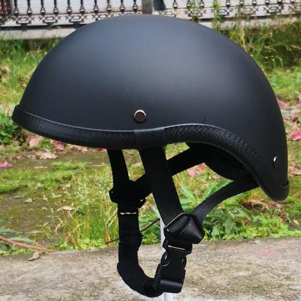 高品質バイクヘルメットダックテールヘルメット マット半キャップ ハーフヘルメット 帽 バイク用 ハーレー 半ヘル  ハンキャップ半，2色からお選びいただけます