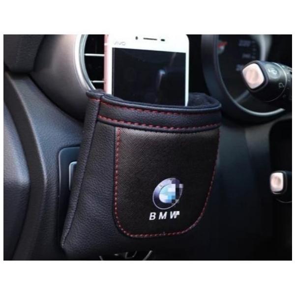 人気アイテムBMW X1 X3 X5 X6 iX i3 i8 M3 M5 M6 F12 G30 3シリーズ 5シリーズ汎用 エアコン吹き出し口 収納ポケット PUレザー