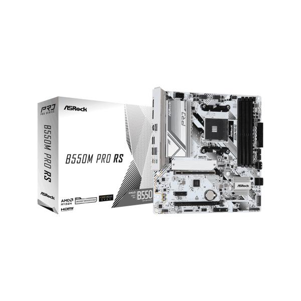 ASRock AM4 AMD B550 MicroATX B550M Pro RS