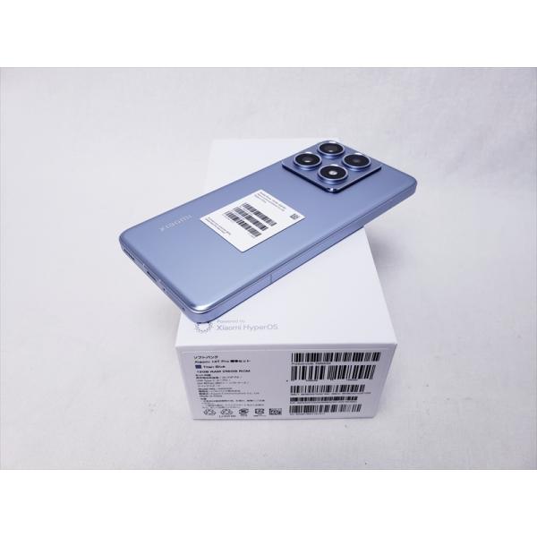 「新品未使用」SIMフリー　Xiaomi 14T Pro チタンブルー A402XM チタンブルー /Xiaomi 14T Pro 【 SIMFREE】、softbank