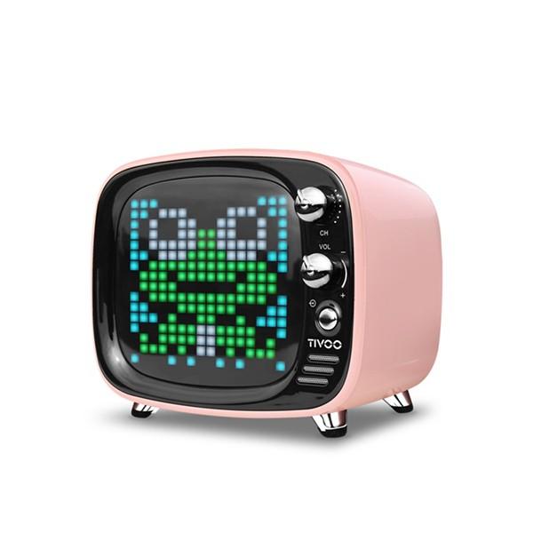 【Divoom TIVOO】ピクセルアート Bluetoothスピーカー レア品 Tivoo Bluetoothピクセルアートスピーカー ピンク : PC STORE ATS