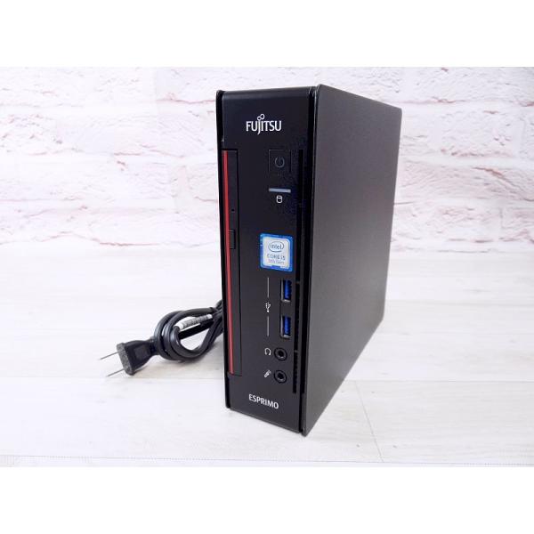 中古 Aランク 富士通 ESPRIMO Q558/B 第9世代 i5 9500T NVMe256GB