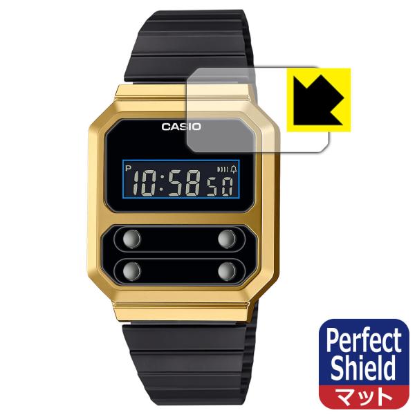 CASIO A100シリーズ / A100WEPC-1BJR 防気泡・防指紋!反射低減保護フィルム Perfect Shield