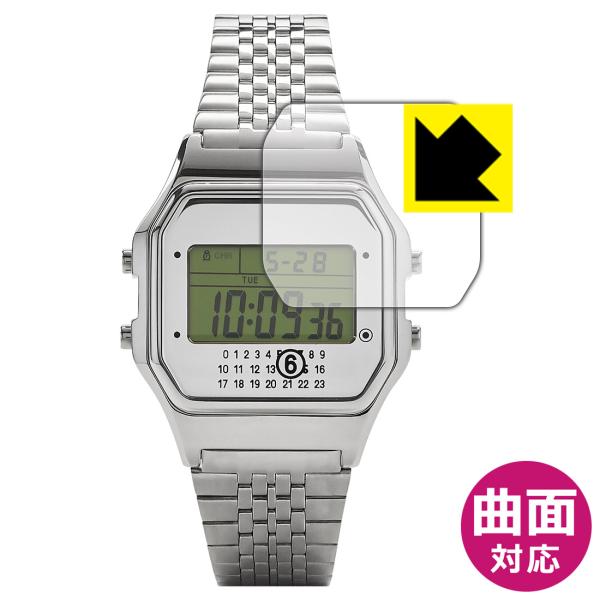 TIMEX X MM6 T80 対応 Flexible Shield[光沢] 保護 フィルム 曲面対応 日本製